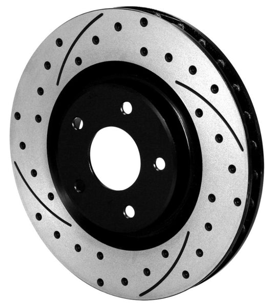 Wilwood Pro-Matrix Rotor Kit Front-Drilled 97-04 Corvette C5 All / 05-13 C6 Base - 140-14115U-D