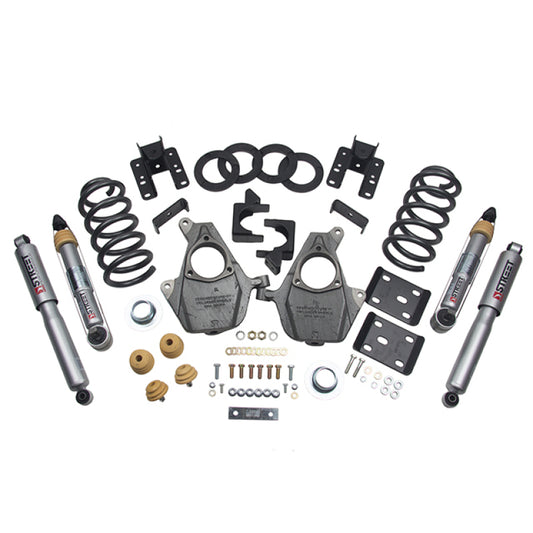 Belltech LOWERING KIT 16.5-17 Chevy Silverado Standard Cab 2WD 3-4F / 5-6R - 1012SP