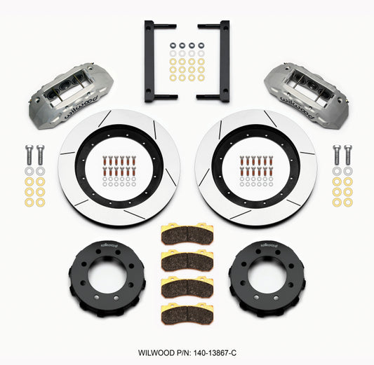 Wilwood TX6R Front Kit 16.00in Clear Ano 2005-2012 Ford F250/F350 4WD - 140-13867-C
