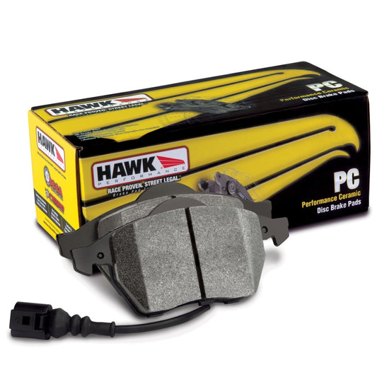 Hawk 15-17 Ford Mustang Brembo Package Performance Ceramic Front Brake Pads - HB805Z.615