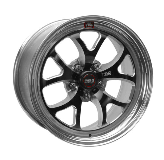 Weld S76 17x9.5 / 5x120mm BP / 6.7in. BS Black Wheel (High Pad) - Non-Beadlock - 76HB7095N67A