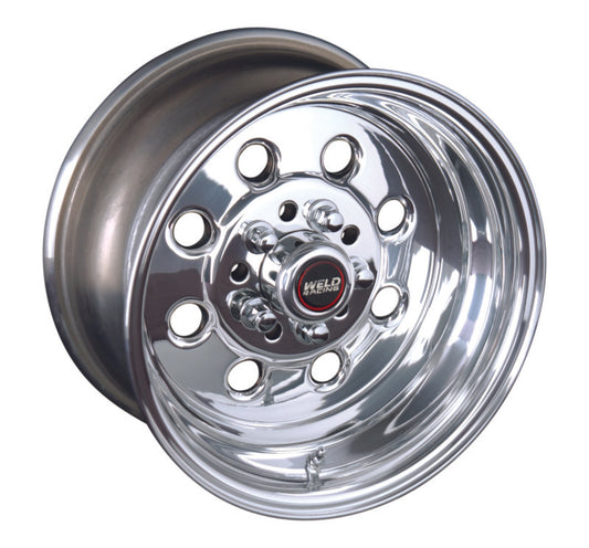 Weld Draglite 15x10 / 5x4.5 & 5x4.75 BP / 5.5in. BS Polished Wheel - Non-Beadlock - 90-510350