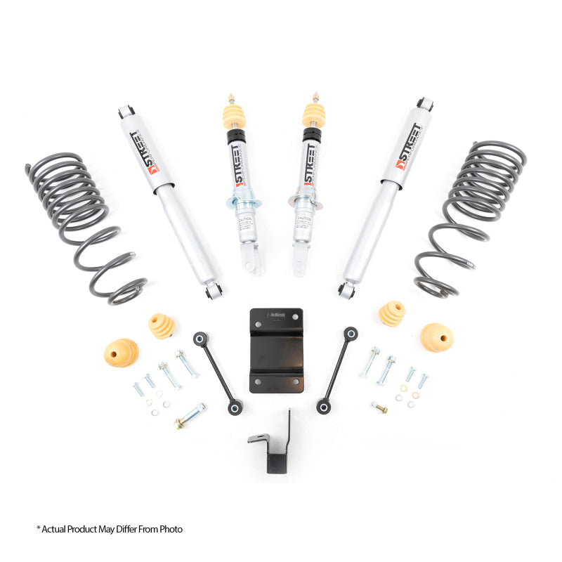 Belltech 09-13 Ford F150 All Cabs Short Bed 2WD Lowering Kit w/ SP Shocks +1 to -3in F/2in R Drop - 970SP