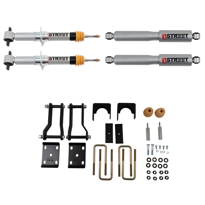 Belltech LOWERING Kit 2019+ Ford Ranger 4WD 2in Front/4in Rear - 1045SP