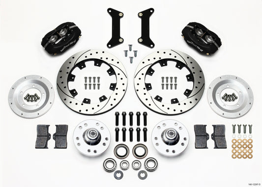 Wilwood Forged Dynalite Front Kit 12.19in Drilled 79-87 GM G Body - 140-12297-D