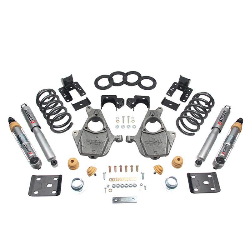 Belltech LOWERING KIT 16.5-17 Chevy Silverado All Cab 2W 3-4F / 7R - 1015