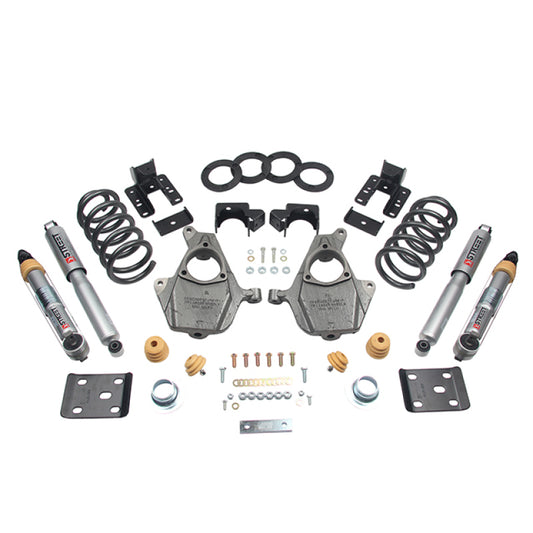 Belltech LOWERING KIT 16.5-17 Chevy Silverado All Cab 2W 3-4F / 7R - 1015