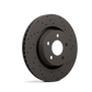 Hawk Talon 1999 Ford F-150 Base RWD / Rear Disc Drilled and Slotted Front Brake Rotor Set - HTC4318