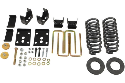 Belltech 09-13 Ford F150 Ext Cab Short Bed 2in. or 3in. F/5.5in. R drop w/o Shocks Lowering Kits - 979