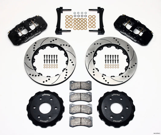 Wilwood AERO6 Front Truck Kit 14.25in Drilled 1999-2014 GM Truck/SUV 1500 - 140-9789-D