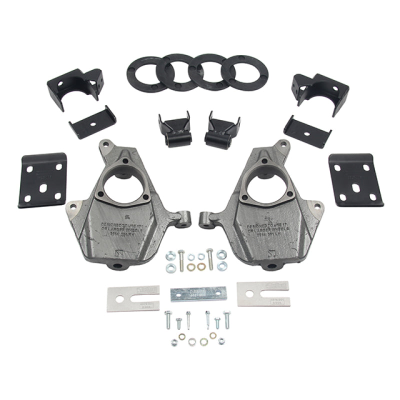 Belltech LOWERING KIT 16.5-17 Chevy Silverado Crew Cab 2WD 3-4F / 7R - 1016