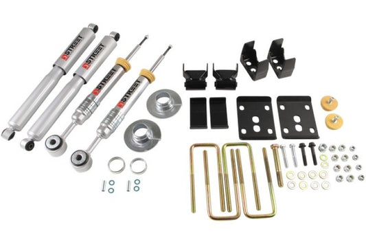 Belltech 09-13 Ford F150 Ext&Quad Cab Short Bed 2WD Lowering Kit w/ SP Shocks 5.5in R Drop - 972SP