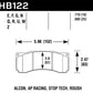 Hawk StopTech ST-60 Caliper HPS Street Brake Pads - HB122F.710