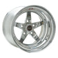 Weld S71 15x4 / 5x4.5 BP / 1.5in. BS Polished Wheel (Medium Pad) - Non-Beadlock - 71MP-504A15A