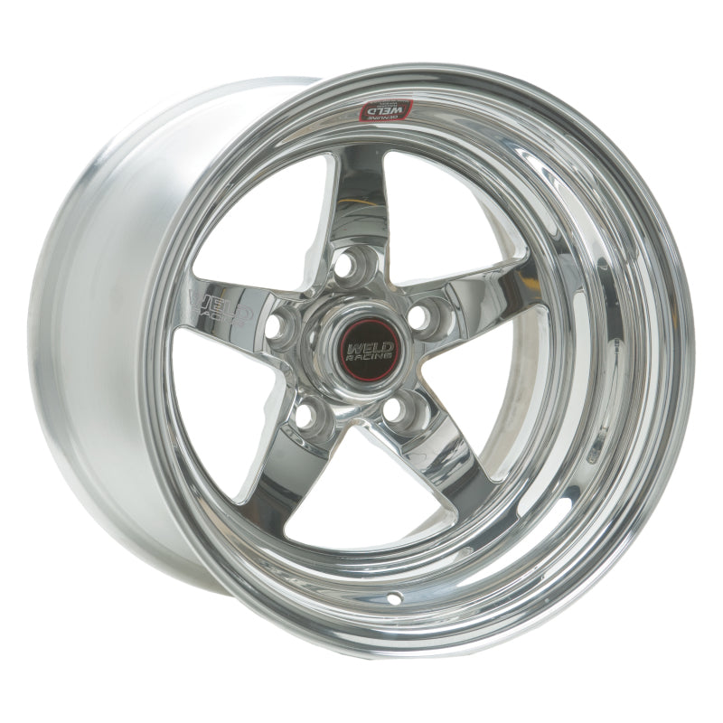 Weld S71 15x4 / 5x4.75 BP / 2.5in. BS Polished Wheel (Low Pad) - Non-Beadlock - 71LP-504B25A
