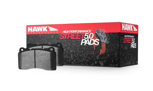 Hawk 2011-2012 Ford Mustang 5.0L Perf. 5.0 (w/Brembo Brakes) High Perf. Street 5.0 Rear Brake Pads - HB485B.656