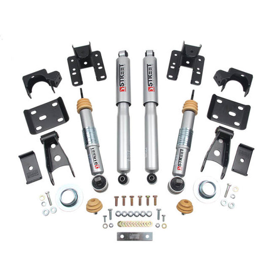 Belltech LOWERING KIT 16.5-17 Chevy Silverado All Cabs 4WD 2inF/2inR - 1018SP