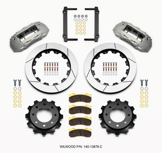 Wilwood TX6R Rear Kit 16.00in Clear Ano 1999-2010 GM H2 / 2500 4.63 Cntr - 140-13878-C