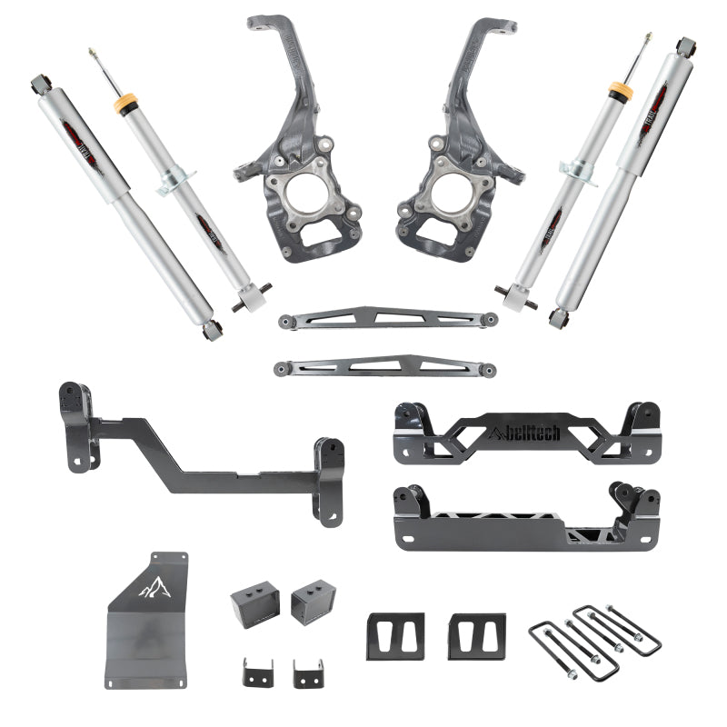 Belltech 15-20 Ford F-150 6in-7in Lift Kit w/ Trail Performance Struts & Shocks - 152501TP