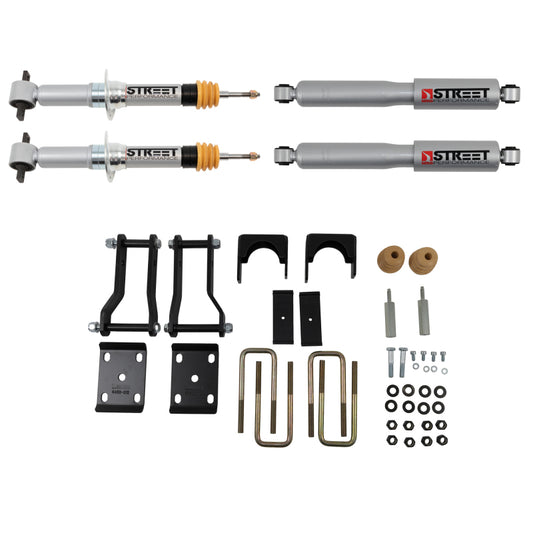 Belltech LOWERING Kit 2019+ Ford Ranger 2WD 2in Front/4in Rear - 1044SP