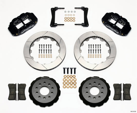 Wilwood Narrow Superlite 6R Front Hat Kit 13.06in 2005-2014 Mustang - 140-9109